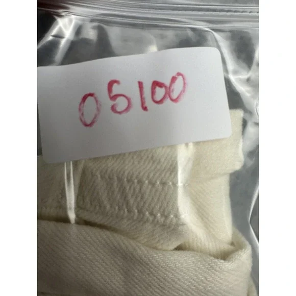 Lauren Jeans Co Ralph Lauren Jeans Womens 10 White Mid Rise Straight Stretch NWT - Picture 10 of 10